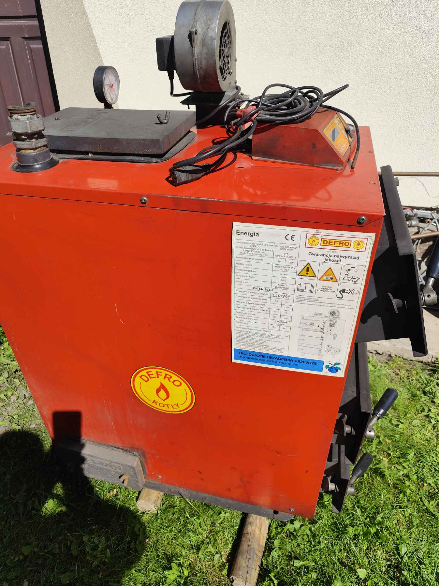 Kocioł Defro Optima Plus 18kw Wyszków - zdjęcie 2