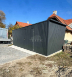 Garaż blaszany Schowek 6x3 Brama dwuskrzydłowa rynny dach spad TS852 Radom - zdjęcie 4