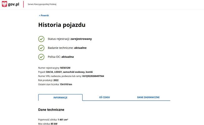 Dacia Lodgy Diesel Zarejestrowany Ubezpieczony Elbląg - zdjęcie 2