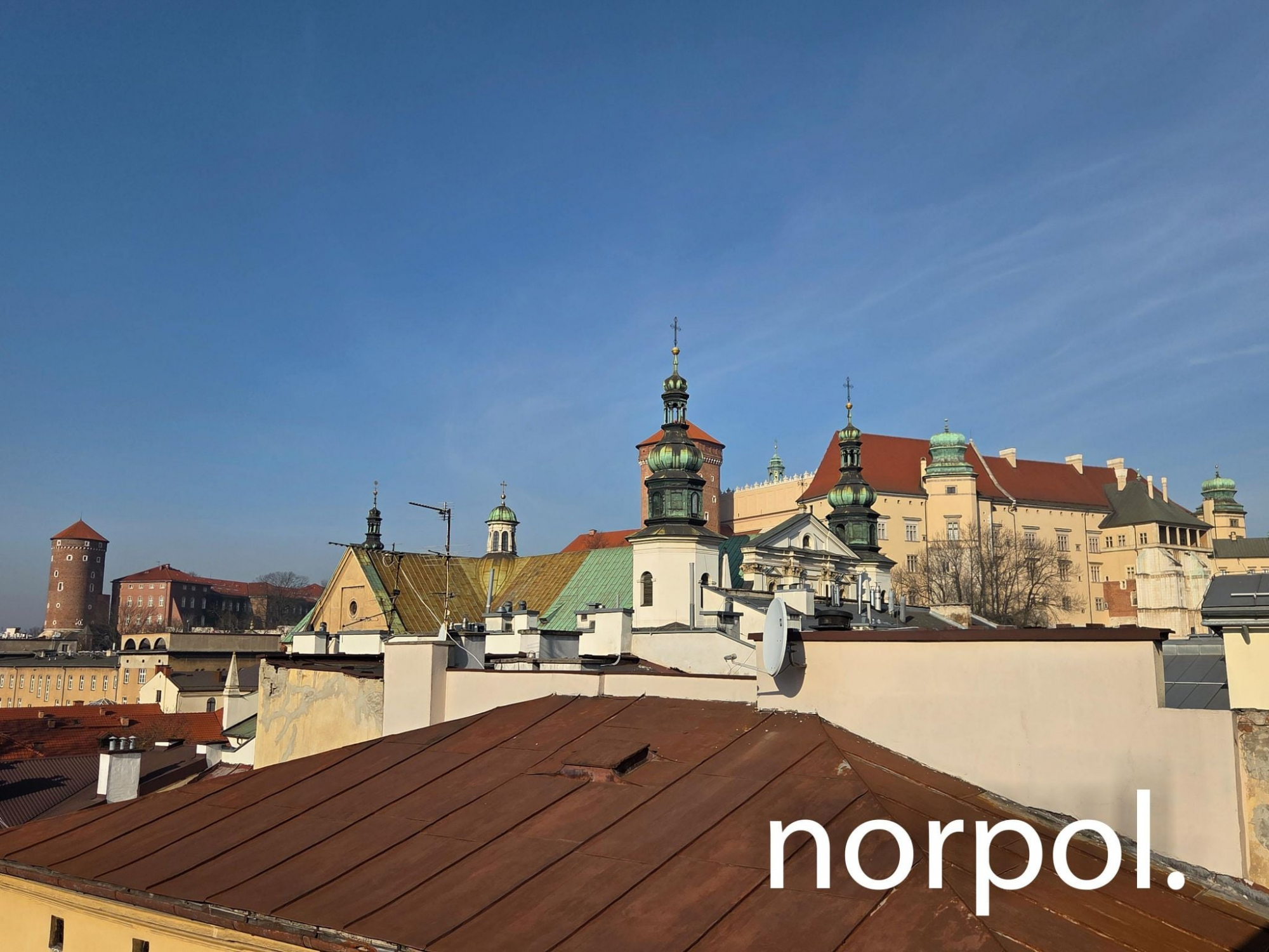 Mieszkanie 3 pokojowe + salon z kuchnią, klimatyzacja, widok na Wawel Kraków - zdjęcie 10