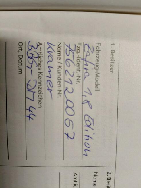 Opel Zafira 1.8benzyna*7 osobowy*Doinwestowany Bibice - zdjęcie 12