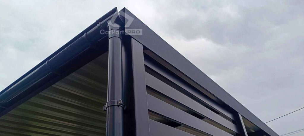 CarPort PREMIUM - wiata samochodowa 6x6  dodatkowa zabudowa CP117 Bydgoszcz - zdjęcie 7