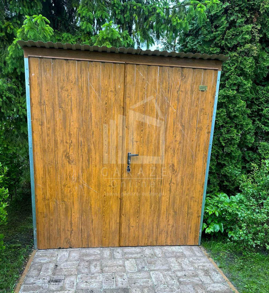 Schowek domek ogrodowy 1,8x2,5 drzwi drewnopodobny dach ID1046 Jastrzębie-Zdrój - zdjęcie 4