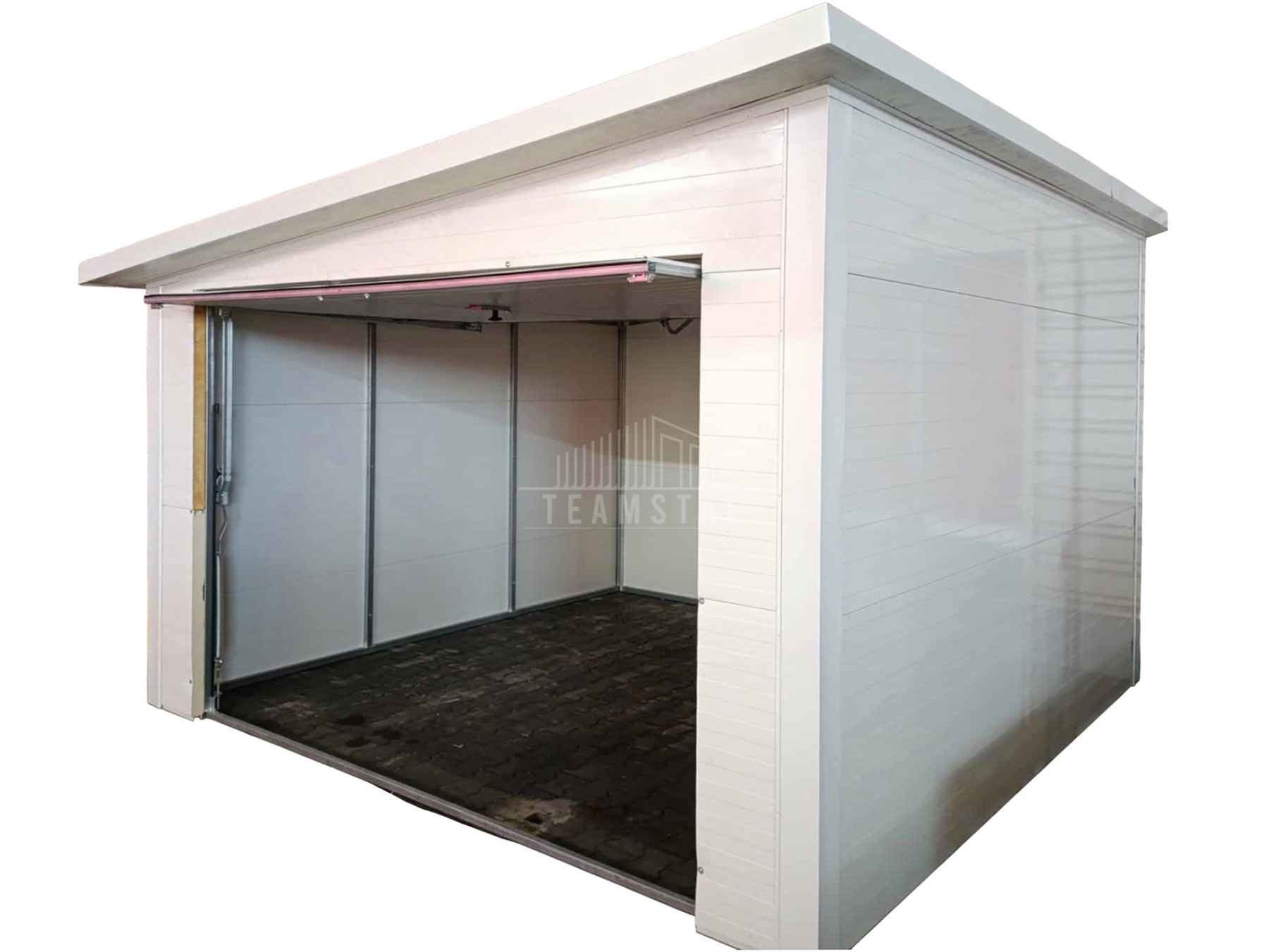 Garaż ocieplony z płyty warstwowej 3x3m brama płyta warstwowa TS1239 Mysłowice - zdjęcie 1