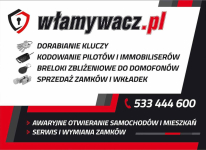 Dorabianie kluczy samochodowych Bielsko-Biała