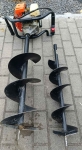 Wiertnica,świder do robienia otworów - silnik spalinowy 52cm3.