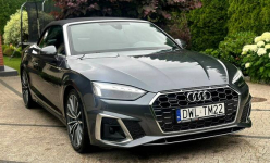 Audi A5 Cabrio S line Quattro 2.0 45TFSI 265KM Jak Nowe Wrocław - zdjęcie 2