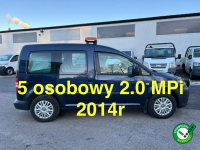 Volkswagen Caddy 2.0 MPI 109 KM  5 osobowy  2014 r  cena export