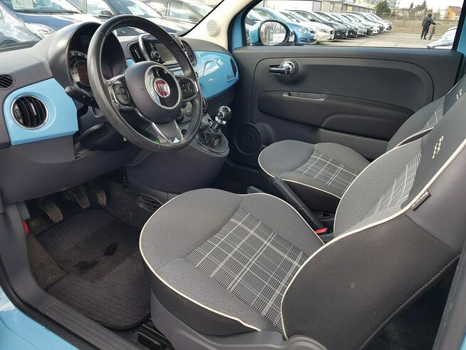 Fiat 500 1,2 Benzyna Klima Panorama Zarejestrowany Gwarancja Włocławek - zdjęcie 10