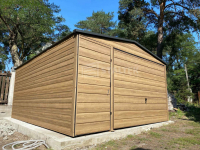 Garaż Blaszany 4x5m - Brama uchylna - drzwi - Winchester dach ST135 Gorzów Wielkopolski - zdjęcie 6