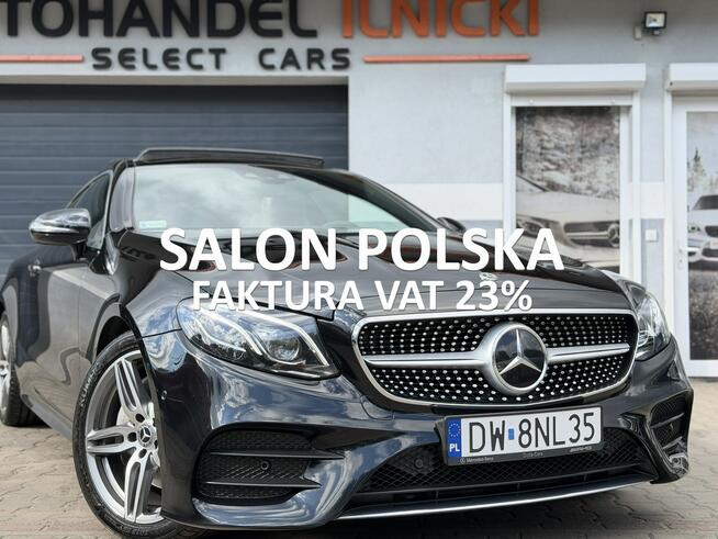 Mercedes E 220 COUPE AMG SALON POLSKA PANORAMA LED ALCANTARA GWARANCJA Morzyczyn - zdjęcie 1