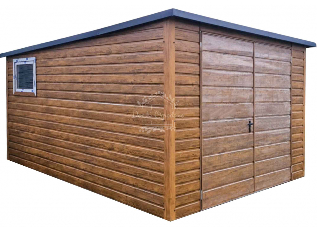 Schowek - domek ogrodowy 3x4m  okno  drewnopodobny  spad w tył ID843 Łuków - zdjęcie 1