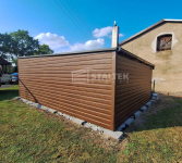 Garaż Blaszany 4x5 Brama uchylna - rynna  dach ST169 Ełk - zdjęcie 3