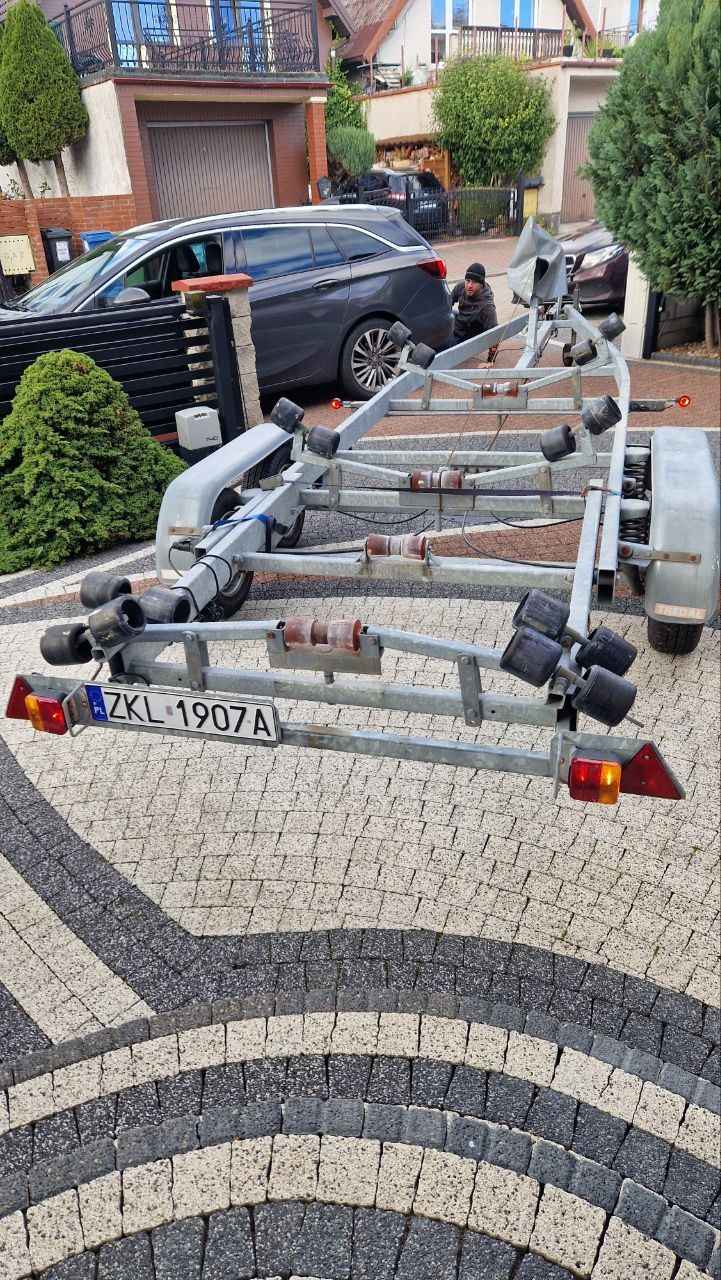Przyczepa dwuosiowa podłodziowa TREDAL Kołobrzeg - zdjęcie 2