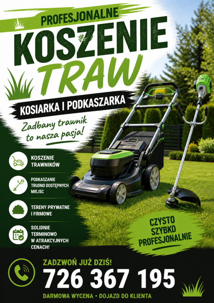 🌿 KOSZENIE TRAWY – SZYBKO I SOLIDNIE! 🌿 Wąwolnica - zdjęcie 1