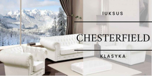 Bestsellerowy ponadczasowy komplet CHESTERFIELD SZEROKI⁣