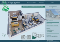 Mieszkanie 3 pokojowe Darłowo centrum miasta 56,27 Darłowo - zdjęcie 1