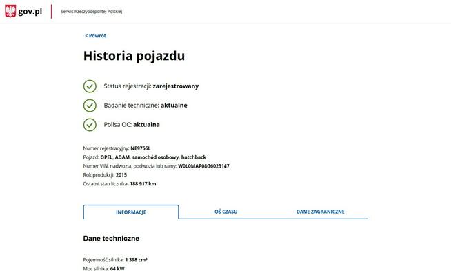 Opel Adam 1.4 Benzyna Zarejestrowany Ubezpieczony Elbląg - zdjęcie 2