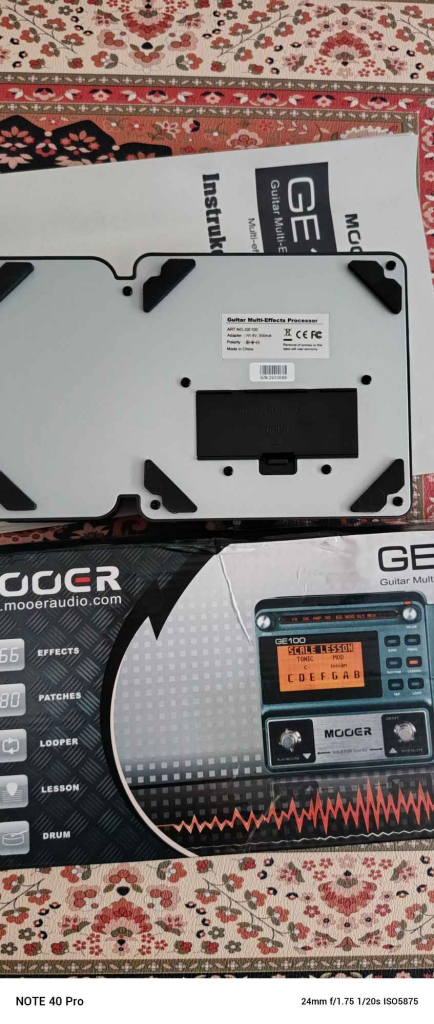 sprzedam fabrycznie nowy multi efekt gitarowy MOOER Katowice - zdjęcie 3