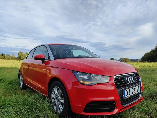 Audi A1 1.6 TDI czerwone trzy drzwiowe Jelenia Góra - zdjęcie 2