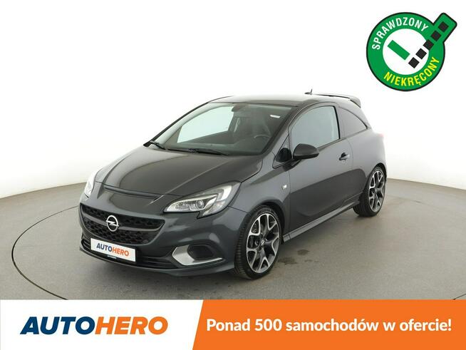 Opel Corsa skóra klima auto sportowe fotele RECARO LED Warszawa - zdjęcie 1