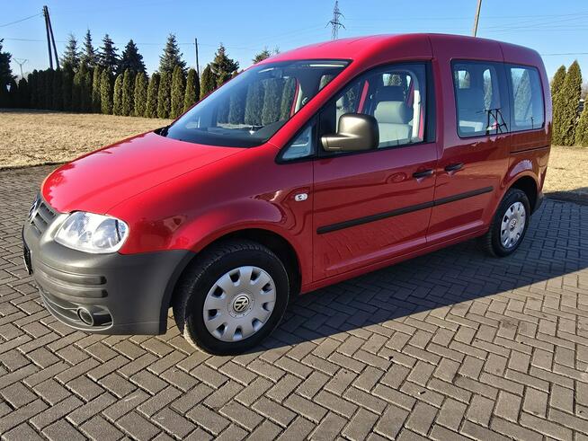 Volkswagen Caddy 1,4benz 5 Osób.klimatyzacja.El.szyby.kredyt.OKAZJA Kutno - zdjęcie 5