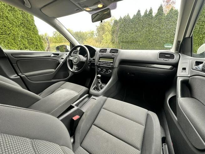 VW Golf VI 1.6MPI 102KM Comfort-Line 5Drzwi Biały 2XPDC Opłaty Zamiana Wrocław - zdjęcie 9