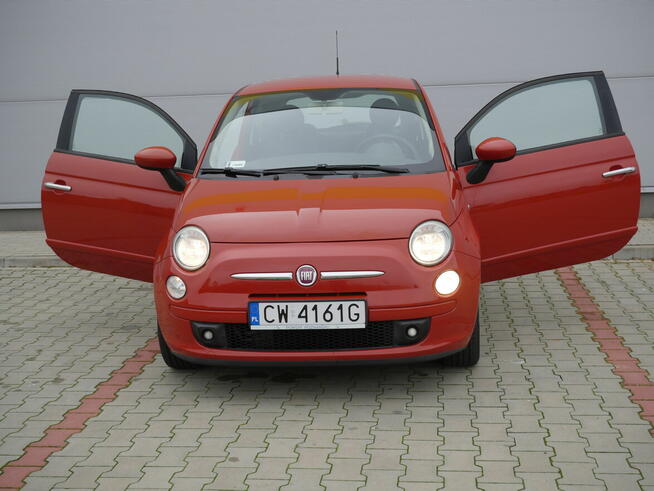 FIAT 500 1.2 z Polskiego Salonu ^ Klima ^ opony lato/zima Gostynin - zdjęcie 9