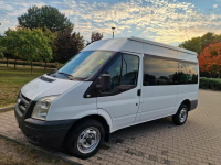 Ford transit mk7 2.4tdi 115km rwd 9 osób osobowy klima Warszawa - zdjęcie 8