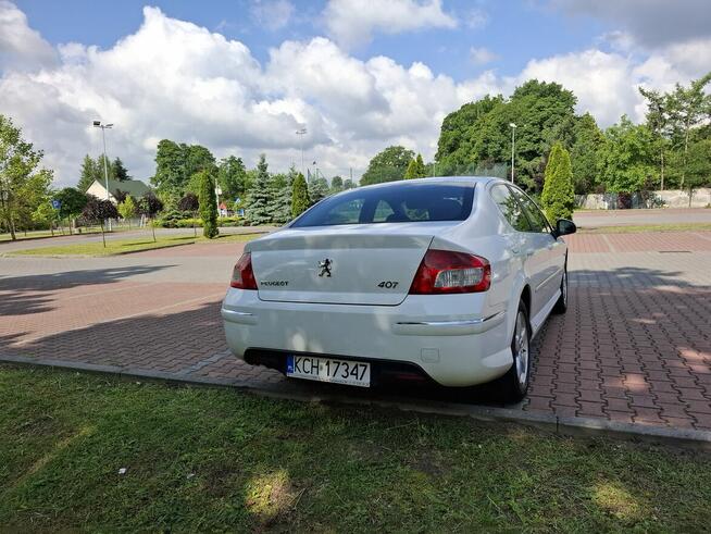 samochód osobowy peugeot 407 1.6 hdi bezwypadkowy serwisowan Libiąż - zdjęcie 3