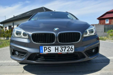 BMW 218 2.0D 2016r 7 Osobowy Navi Kamera Head up Ledy Sprowadzony Majdan Sieniawski - zdjęcie 6