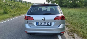 VW Golf VII Variant 1.6 TDI 110KM BlueMotion DSG 2016r Radar Skarżysko-Kamienna - zdjęcie 6
