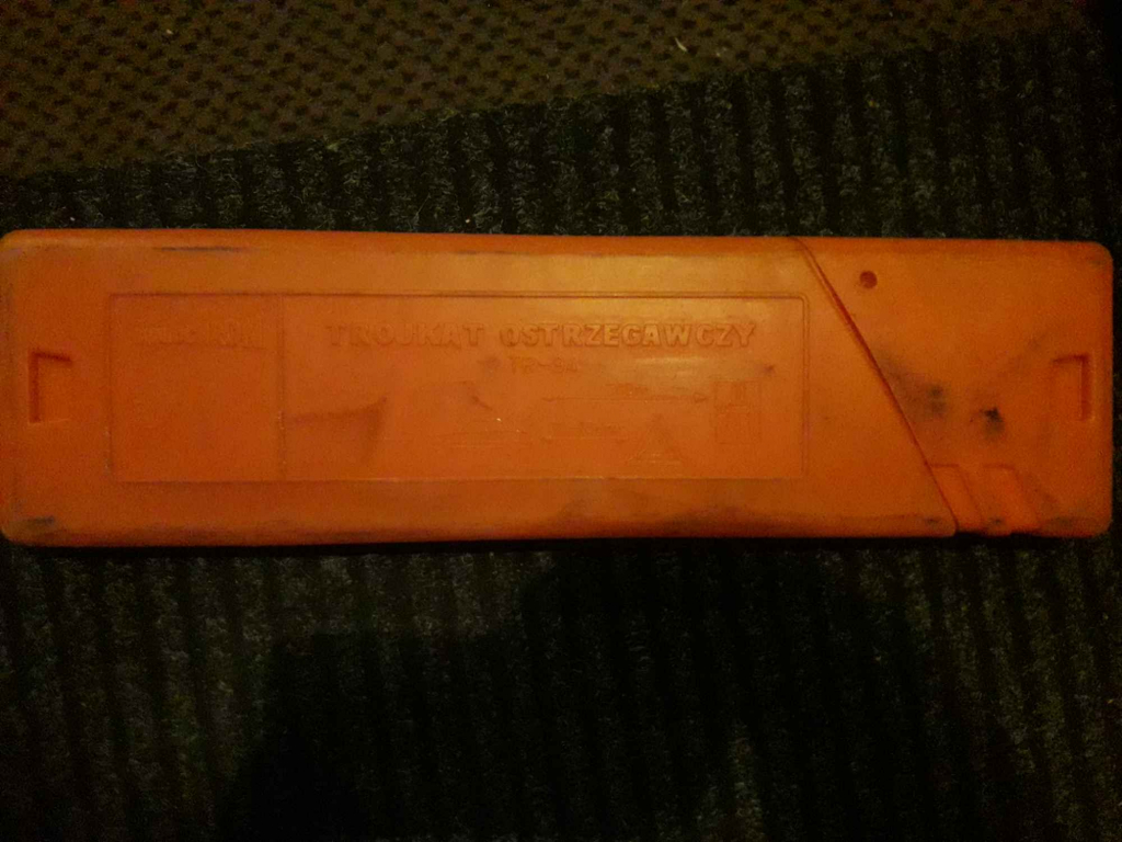 Trójkąty ostrzegawcze super stan Włochy - zdjęcie 1