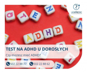 Dobry psycholog / Warszawa - testy ADHD -diagnoza ADHD Bielany - zdjęcie 2