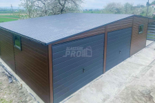 Garaż Blaszany 10x6m + wiata 4x6m 2x - 2x Okno - Drzwi - Rynny GP363 Bydgoszcz - zdjęcie 8