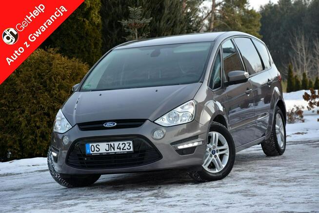 Ford S-Max 7-foteli Ledy Duża Navi El.fotel Parktronic z Niemiec  ASO Ostrów Mazowiecka - zdjęcie 1