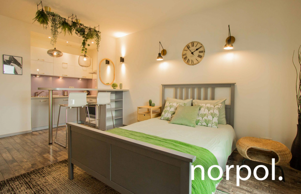 Studio w Angel City | 28 m², umeblowane, klimatyzacja, idealne pod Kraków - zdjęcie 2
