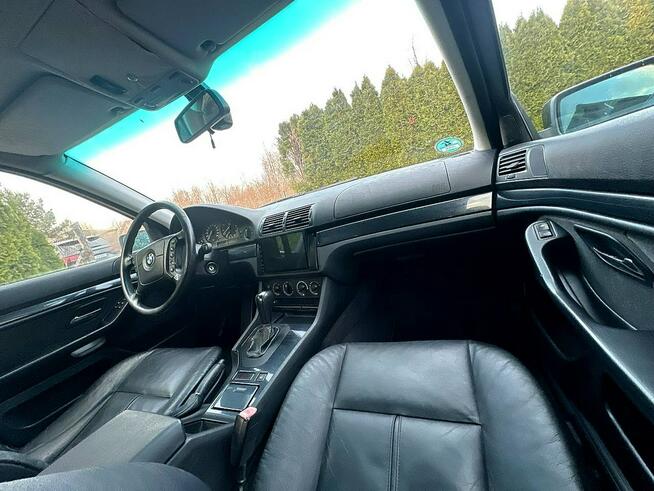 BMW 523i e39 2.5 170KM Skóry Sedan Bardzo Atrakcyjna Opłacona Wrocław - zdjęcie 7