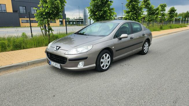 Peugeot 407 1.6 HDi 2006r Klimatyzacja Elektryka Ekonomiczny Pabianice - zdjęcie 1