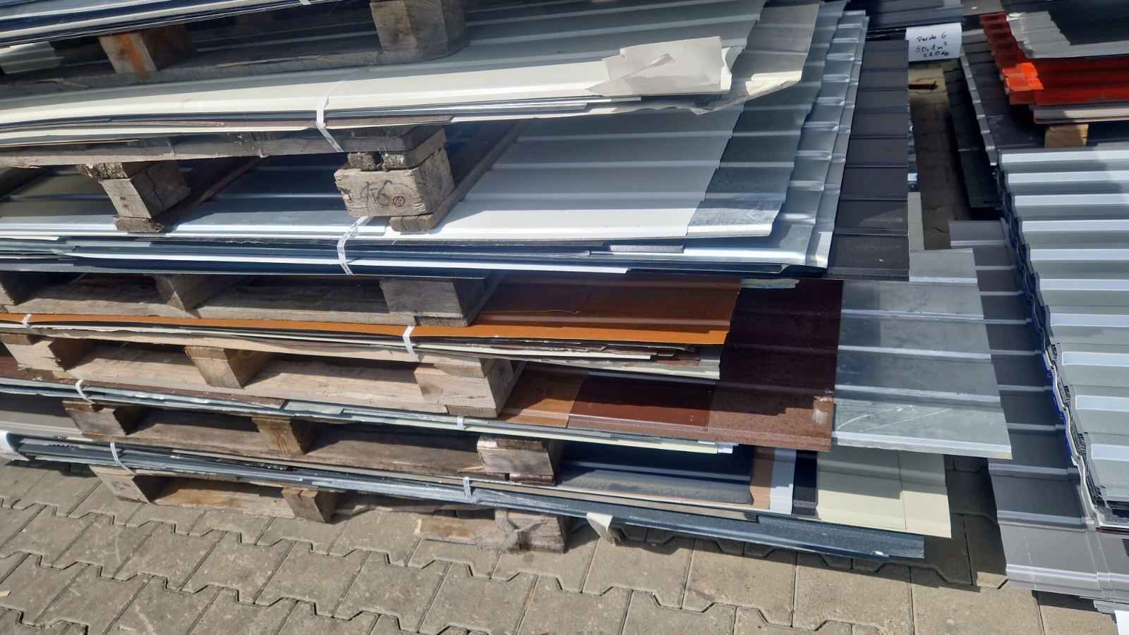 Blacha trapezowa T-18/T-14/T-7 mix kolorów i długości, pakiety tanio! Kalisz - zdjęcie 1