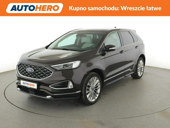 Ford EDGE 4x4 automat skóra panorama full LED kamery grzane fotele Warszawa - zdjęcie 1