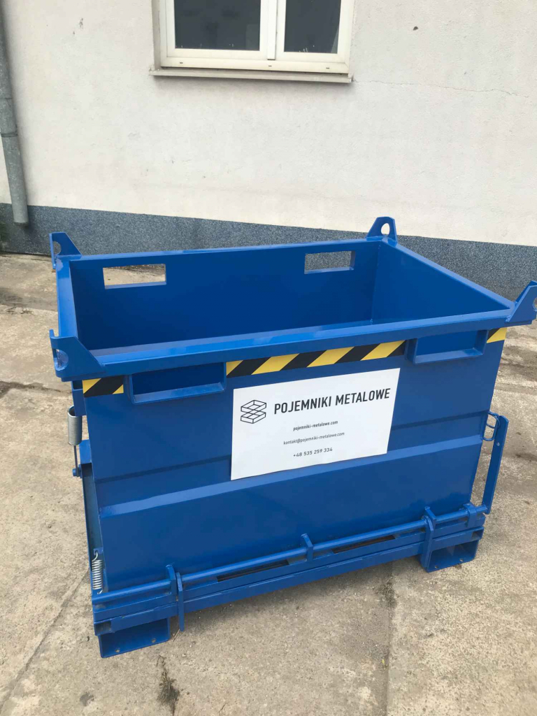 Kontener z otwieranym dnem PMDB 1000 L Kielce - zdjęcie 1