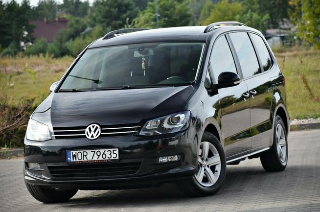 Volkswagen Sharan 2,0TDI LED Xenon PDC 7-Foteli HAK Ostrów Mazowiecka - zdjęcie 1