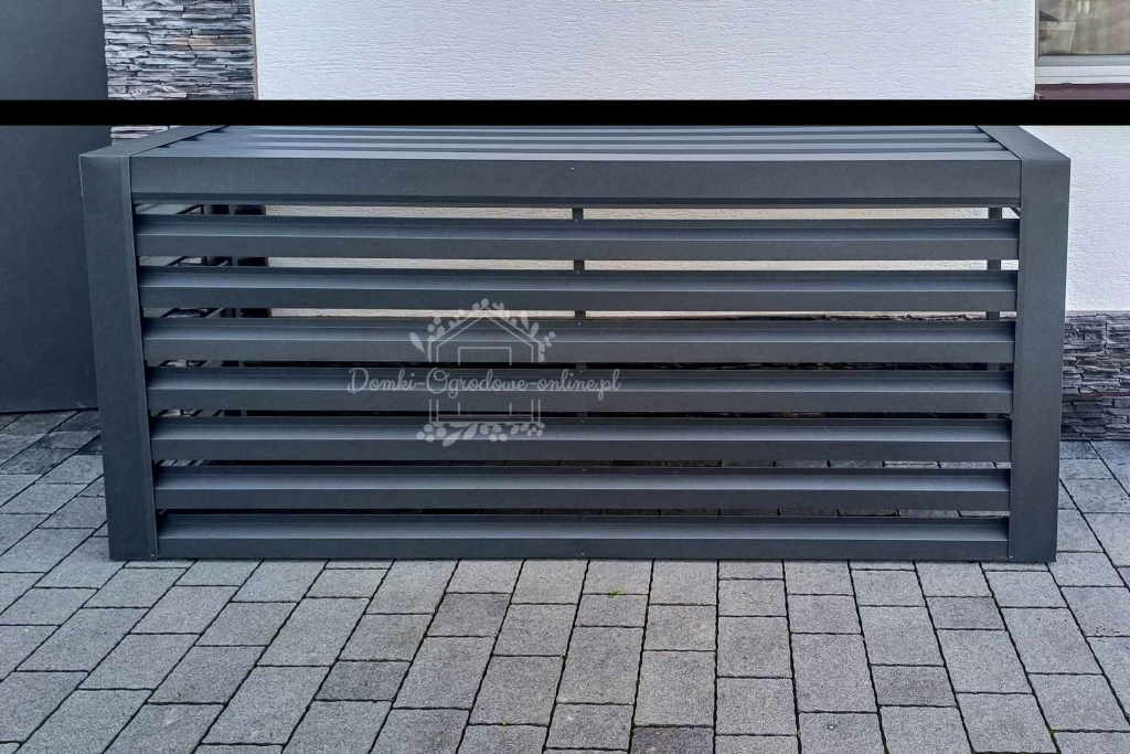 Osłona Klimatyzatora 100x50x60cm Antracyt  Zabudowa Klimatyzacji ID854 Rybnik - zdjęcie 3