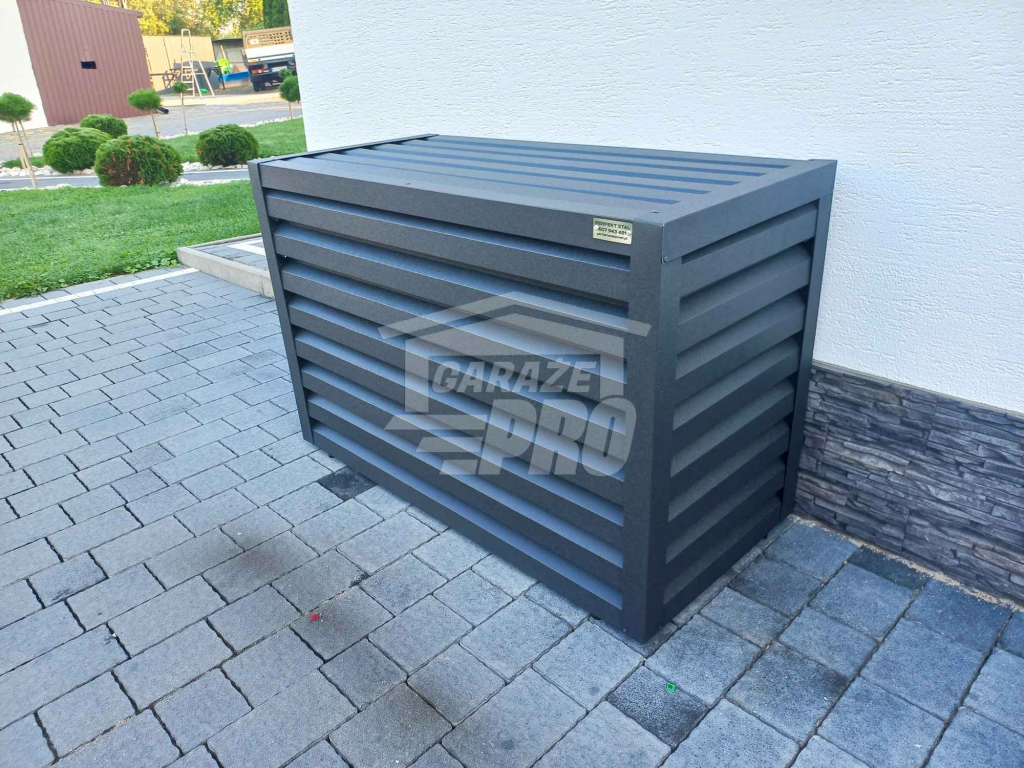 Osłona klimatyzatora - pompy ciepła 100x40x90 cm antracyt GP307 Gdynia - zdjęcie 6