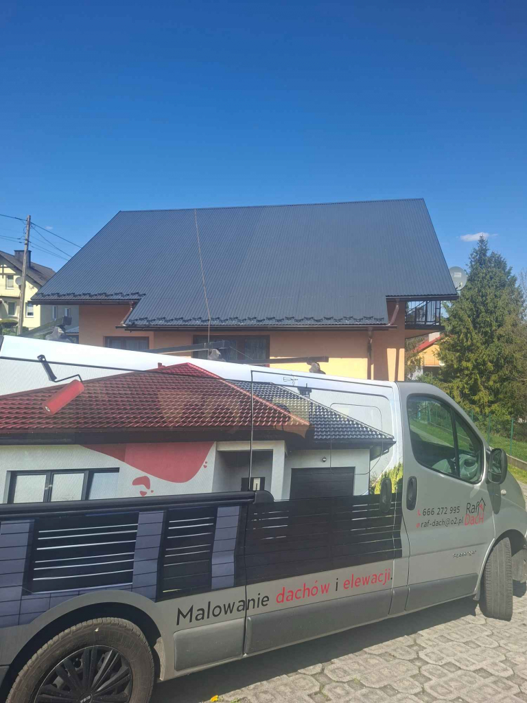 Malowanie dachów, elewacji Oświęcim - zdjęcie 1
