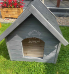 Buda dla psa Rozmiar "L" - Grafit - Dach dwuspadowy ID829 Zielona Góra - zdjęcie 8