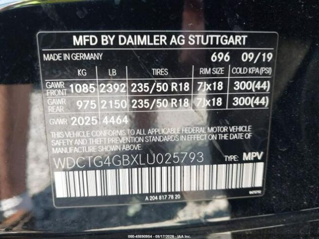2020 MERCEDES-BENZ GLA 250 4MATIC Sulejówek - zdjęcie 10