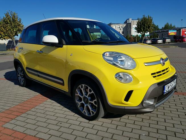 Fiat 500L 1.4 Turbo Benzyna Trekking Zarejestrowany Gwarancja Włocławek - zdjęcie 3