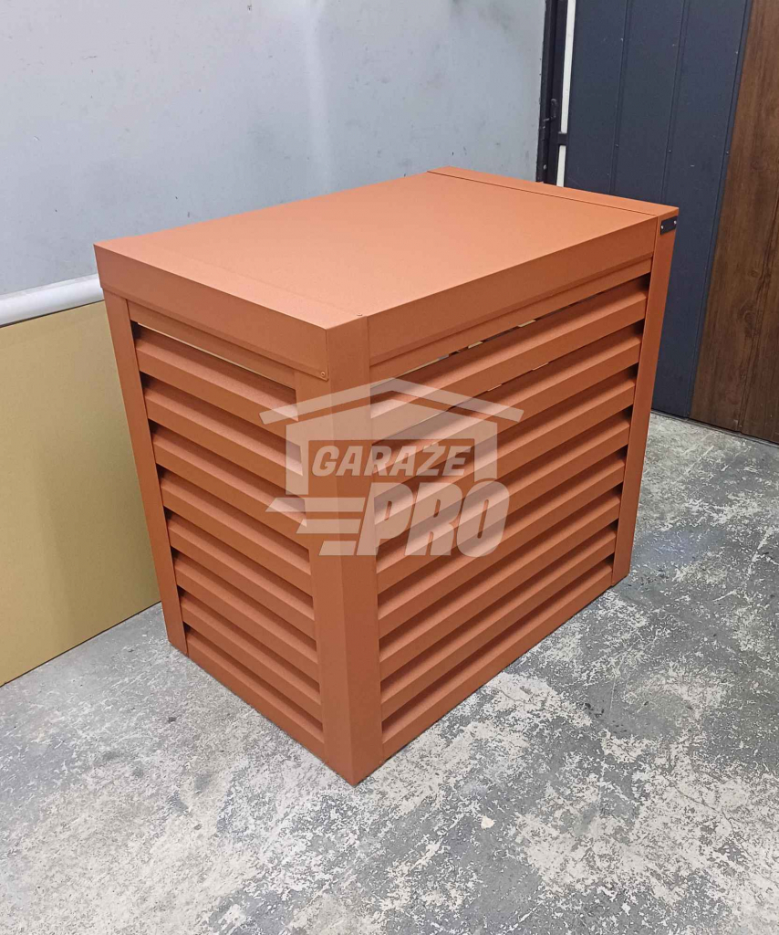 Osłona klimatyzatora - pompy ciepła 100x50x110 cm jasny brąz GP308 Gdynia - zdjęcie 2